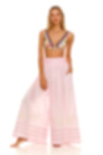 Tatum Sally Pants Agua Bendita Beach Cover Up Pants Set sexiest hottest luxury resort wear best quality classy beach outfit