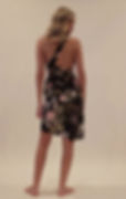 Gasparilla Carly Convertible Wrap Sustainable luxury popular provocative quality resort sexiest black floral cover up PQ Swim