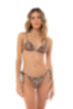 buy agua bendita lolita ab essentials animal print bikini top beaded hottest graceful elegant bathing suit luxury glamorous