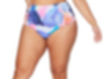 High Waist Tankini Set Plus Size Artesands Botticelli slimming swimsuit