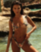 buy online S Bright Floral Bikini Bottoms handmade artisan swimsuit agua bendita tammy dreamin bottom best quality resortwear