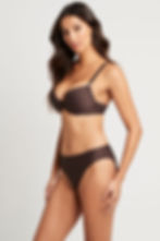 Espresso Casablanca B/C Booster Bra Push Up Bikini Top Sea Level Swimwear
