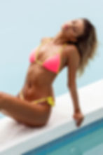 Luciana Side Tie Neon Pink Bikini Bottoms Sauvage Swimwear skimpy Brazilian bikini bottoms best quality sexiest luxury swim