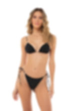 lolita ab essentials Black Leopard Bikini Top bikini embellished swimsuit agua bendita bikini boutique cute hot high quality