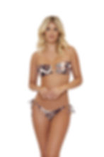 discover online usa Cougar ring bandeau bikini top pq swim sexiest designer swimwear best leopard print strapless bikini top