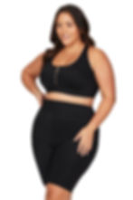 knee length swim shorts Michelangelo Bike Pant biker swim shorts tummy control sustainable swimwear plus size best swimsuits