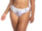 Clementine White Vermeer Swim Pant Flounce Bikini Bottoms Plus Size Artesands best tummy control bikinis for moms flower swim