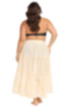 boho wrap skirt artesands Areca Cea Elgar High Low Wrap Maxi Skirt swim wrap skirt plus size elegant classy resort wear store