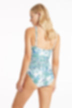 Pretty One Piece Swimsuit Habitat Square Neck One Piece Sea Level Australia,best tummy control swimsuit underwire swimsuit