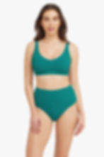 Messina E/F cup bralette high waist pant sea level australia vermont high waisted bikini tummy control