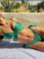 GLITTER BIKINI BOTTOMS EVERGLADE FALCON SHINE STRING FRANKIES BIKINIS