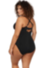 Slimming Tankini Swimsuit Set Plus Size Aria Botticelli Artesands upscale sustainable boutique sophisticated exotic unique