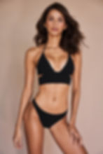 Sauvage Swimwear Black Low Rise bikini Bottoms high end luxurious sophisticated exotic hot expensive popular revolve sexy lux