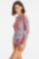 sophisticated swimsuits luxury swimwear Long Sleeve Zip Swimsuit Sea Level Australia Habitat long sleeve surf suit spf 50+