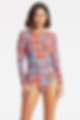 uv swimsuit long sleeve zip up swimsuit Long Sleeve Zip Swimsuit Sea Level Australia Habitat long sleeve surf suit spf swim