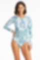 shop uv swimsuit long sleeve zip up swimsuit Zip Back One Piece Swimsuit UV Sea Level Australia Habitat long sleeve surf suit